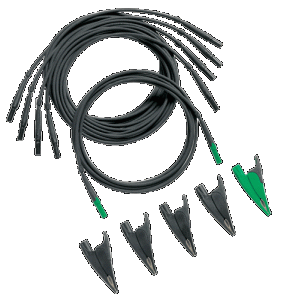 fluke-tls430-test-leads-and-alligator-clips-4-black-1-green